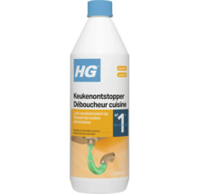 HG keukenontstopper met een inhoud van 1000 milliliter in een fles.