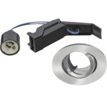 Inbouwspot met GU10 fitting en aansluitdoos voor plafondinbouw