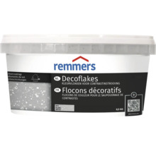Remmers Decoflakes kleurvlokken voor vloercoatings in een emmer van 0,5 kilogram.