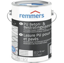 Remmers PU Beton en Bestratingslazuur in 2,5 liter blik voor het beschermen en opfrissen van beton en bestrating