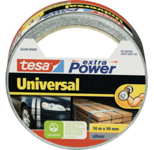 Tesa Extra Power Universal tape, 10 meter bij 50 millimeter, sterke textieltape voor reparaties en bevestigingen binnen en buiten.