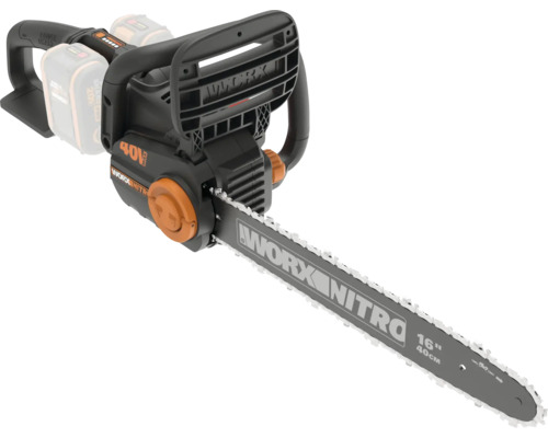 Worx Nitro accu kettingzaag 40 Volt met 40 centimeter zwaardlengte voor tuinwerk
