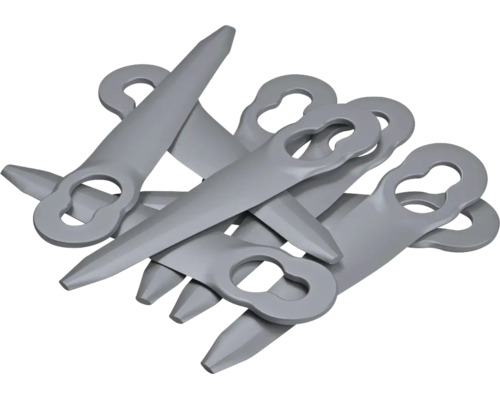 Set reservemessen voor robotmaaiers gemaakt van staal