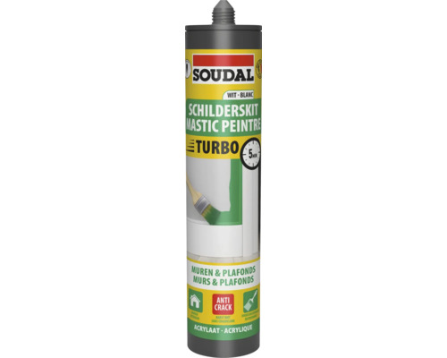 Soudal Turbo Schilderskit koker voor muren en plafonds voor binnengebruik