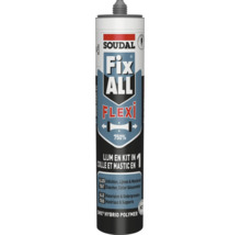 Soudal Fix All Flexi hybride polymeer lijm en kit in koker