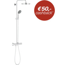 Douchesysteem met hoofddouche en handdouche inclusief cashback aanbieding