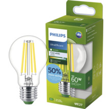 Philips LED lamp E27 4 Watt 840 lumen koel wit 4000 Kelvin ter vervanging van 60 Watt gloeilamp