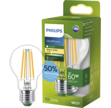 Philips ledlamp E27, 4 watt, 840 lumen, warmwitte lichtkleur 2700 Kelvin, dimbaar, energiezuinig, in de verpakking.