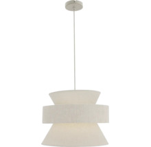 Moderne hanglamp met getrapte stoffen kap voor binnenverlichting