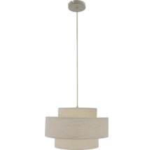 Moderne hanglamp met getrapte textielkap voor binnenverlichting