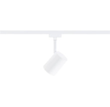 Een witte LED railspot voor montage aan een railsysteem voor binnenverlichting.