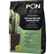 PON speciaal substraat voor cactussen en vetplanten, veenvrij en niet voorbemest, voorkomt wateroverlast en varenrouwmuggen, 1 stuk