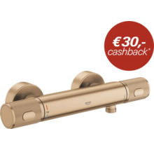 Grohe thermostaatkraan voor de douche in metallic uitvoering met cashback actie