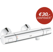 Grohe thermostatische douchekraan voor wandmontage met veiligheidsblokkering op 38 graden Celsius