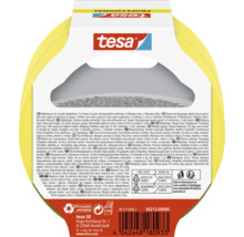 Tesa afplaktape op rol voor strakke verflijnen voor binnen en buiten met 85 procent gerecyclede verpakking