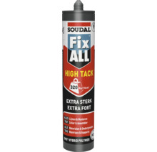 Soudal Fix All High Tack montagelijm koker voor sterke verlijming op verschillende materialen.
