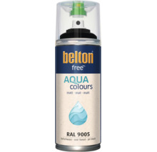 Belton Free Aqua Colours lakspuitbus in mat diepzwart RAL 9005