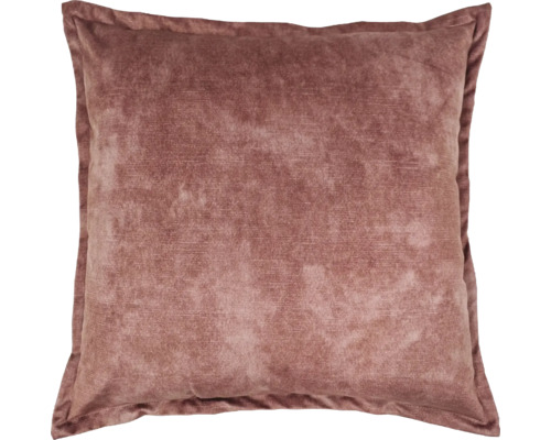 Vierkant sierkussen van zachte fluwelen stof met een decoratieve rand voor in de woonkamer of slaapkamer