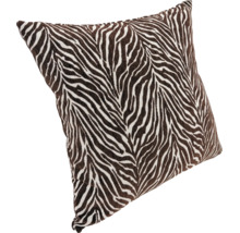 Vierkant sierkussen met zebrapatroon