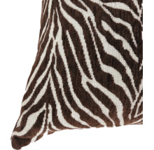 Sierkussenhoes met zebrastrepenmotief