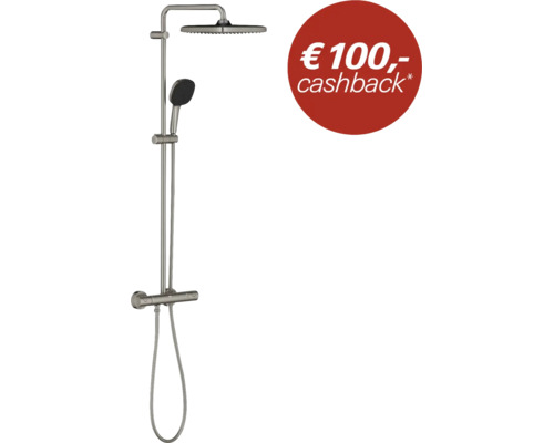 Douchesysteem met hoofddouche en handdouche inclusief cashback aanbieding
