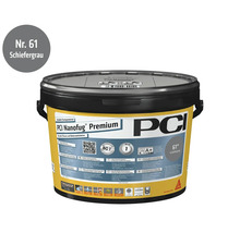 PCI Nanofug Premium flexibele voegmortel leisteengrijs emmer