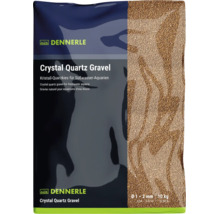 Dennerle Crystal Quartz grind voor zoetwateraquaria, korrelgrootte 1 tot 2 millimeter, 10 kilogram