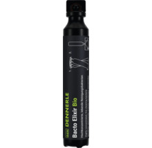 Dennerle Bacto Elixir Bio aquarium bacteriënstarter concentraat in een fles met gebruiksinstructies