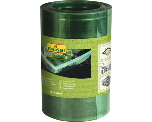 FloraSelf slakkenbarrière op rol 20 centimeter bij 14 meter voor slakkenbestrijding in de tuin. FloraSelf slakkenbarrière op rol 20 centimeter bij 14 meter voor slakkenbestrijding in de tuin.