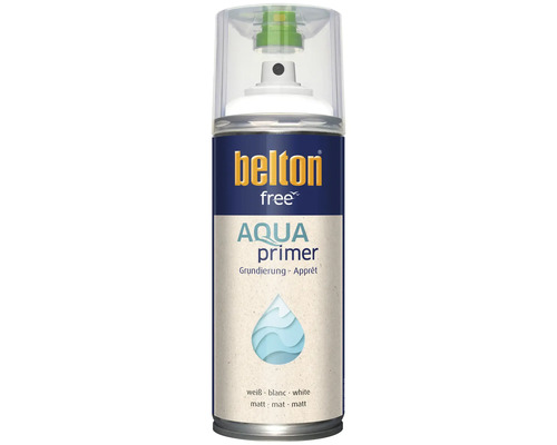 Belton Free Aqua Primer spuitbus grondverf voor matte oppervlakken