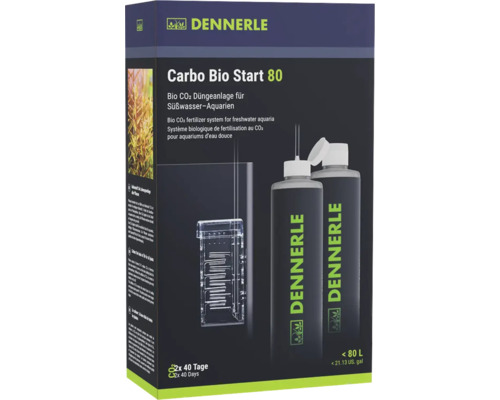Dennerle Carbo Bio Start 80 bio CO2 bemestingssysteem voor zoetwateraquariums tot 80 liter