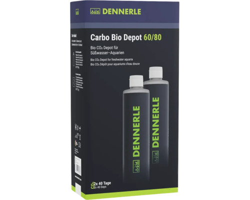 Dennerle Carbo Bio Depot 60 80 navulset voor zoetwateraquaria met twee kooldioxide depots