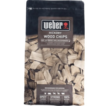 Weber Hickory houtsnippers 0,7 kilogram hersluitbare zak voor de barbecue