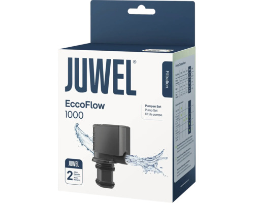 Juwel EccoFlow 1000 pompset voor aquariumfilter inclusief twee jaar garantie in de verkoopverpakking