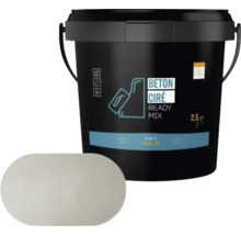 Kunststof emmer met Beton Cire Ready Mix van 3 kilogram voor een oppervlakte van 2,5 vierkante meter voor muurafwerking