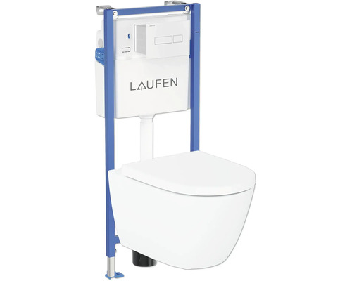Laufen inbouwreservoir met wandcloset