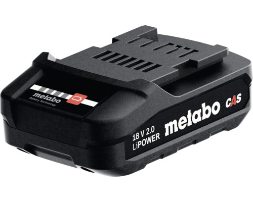 Metabo LiPower accu 18 Volt 2.0 Ampere uur voor elektrisch gereedschap met Cordless Alliance System technologie