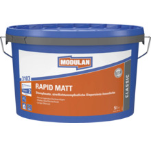 Modulan Rapid Matt 3103 dispersie muurverf voor binnen vijf liter emmer