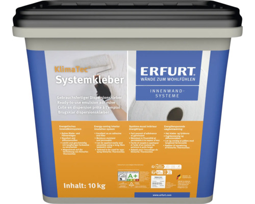 Emmer Erfurt KlimaTec systeemlijm 10 kilogram gebruiksklare dispersielijm voor binnenwandsystemen