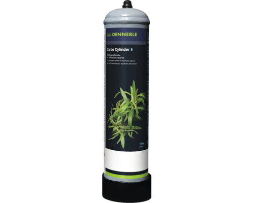 Dennerle Carbo Cylinder E kooldioxide wegwerpfles met 500 gram inhoud voor zoetwateraquaria