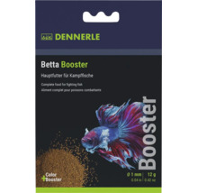 Dennerle Betta Booster hoofdvoer voor kempvissen als granulaat met 1 millimeter diameter en 12 gram inhoud
