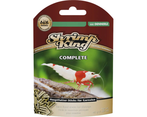 Dennerle Shrimp King Complete hoofdvoeder sticks voor garnalen 45 gram