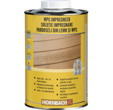WPC impregneermiddel voor houten en WPC terrasplanken voor bescherming tegen olie vet en watervlekken Hornbach Logo