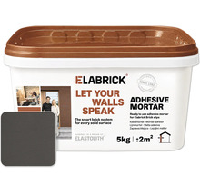 Elabrick lijmmortel 5 kilogram emmer voor steenstrips