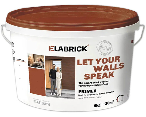 Emmers met Elabrick primer voor steenstripsysteem, 5 kilogram
