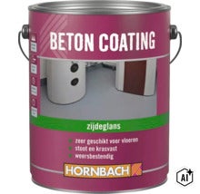 Blik betoncoating met zijdeglans afwerking voor vloeren binnen en buiten (Image AI modified or generated)