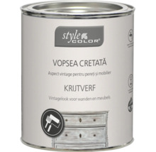 Een blik StyleColor krijtverf voor muren en meubels met een vintage uitstraling.