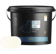 Emmer met Beton Cire Ready Mix voor 10 vierkante meter, kant en klare betonlook pleister