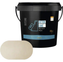 Emmer met Beton Cire Ready Mix voor 2,5 vierkante meter.