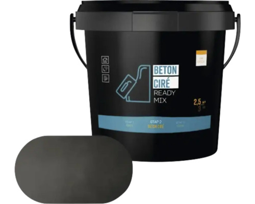 Beton Cire Ready Mix emmer met handvat voor vloer en wandafwerking
